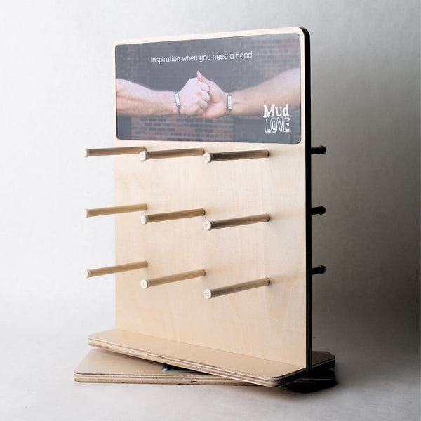 Spinning Wood Display